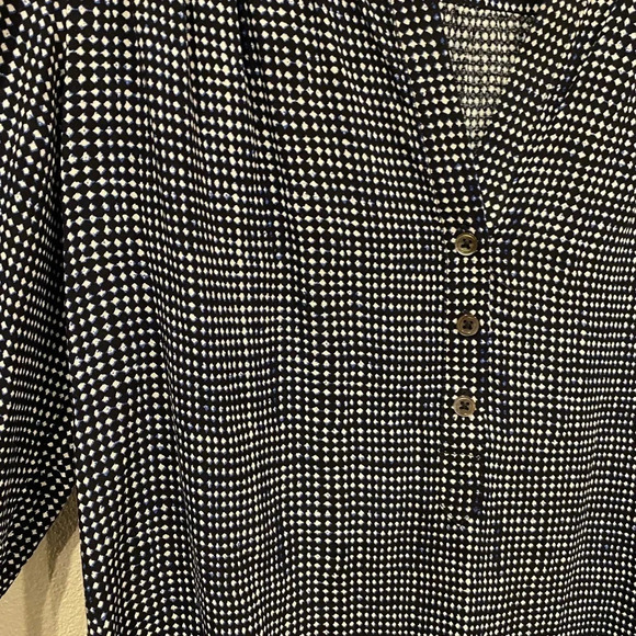 Soft Joie Polka Dot Popover Size XS EUC - Picture 3 of 4